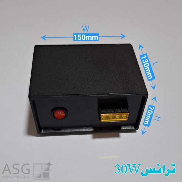 ترانس برق شیشه هوشمند 30W